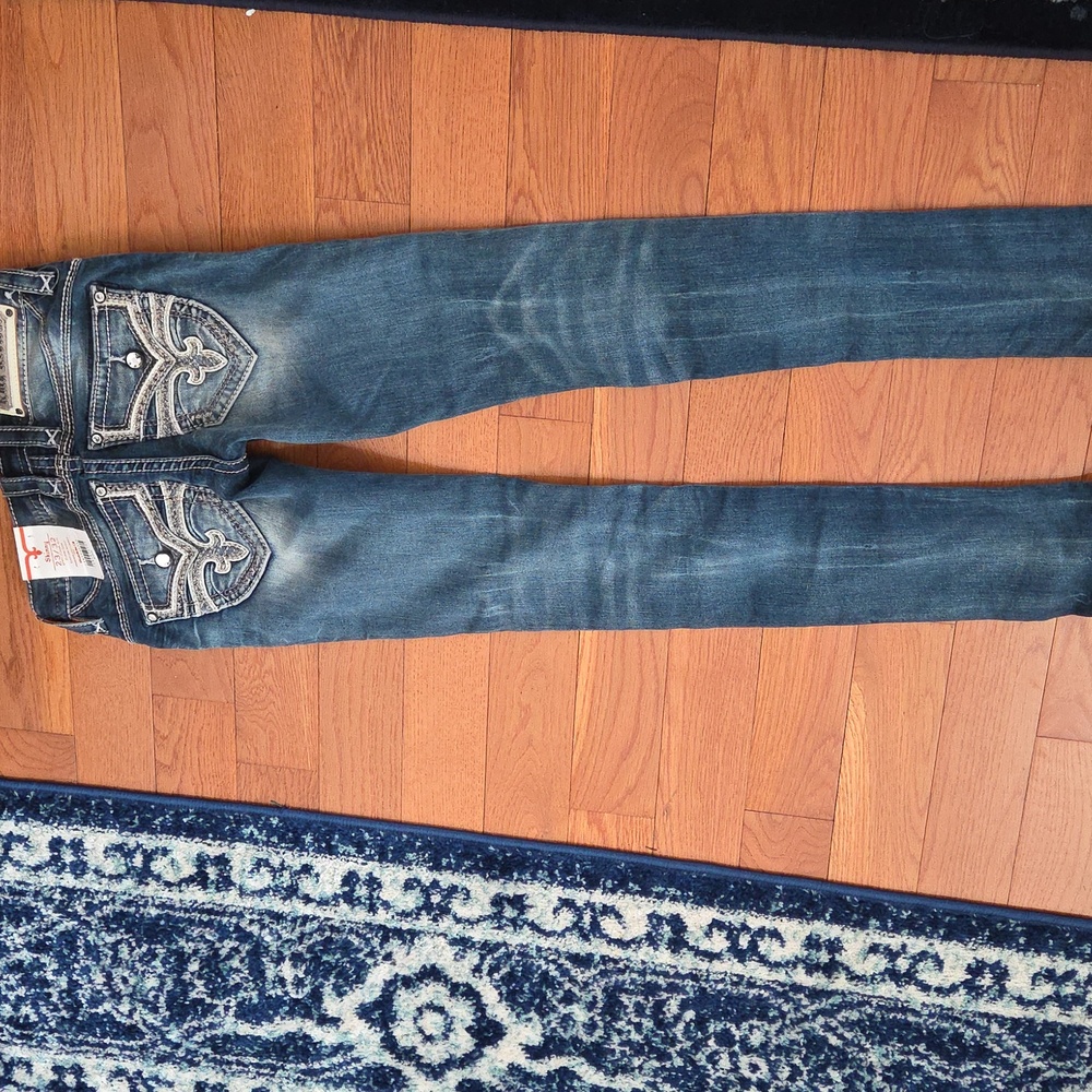 Rock Revival Women's Jeans 23x 32. New W TAGS - Picture 5 of 11